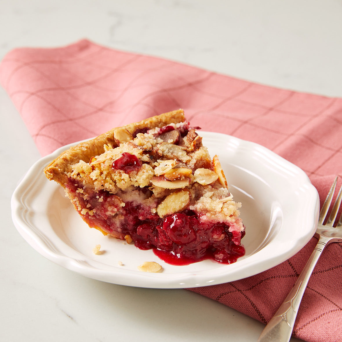 Cherry Crunch Pie