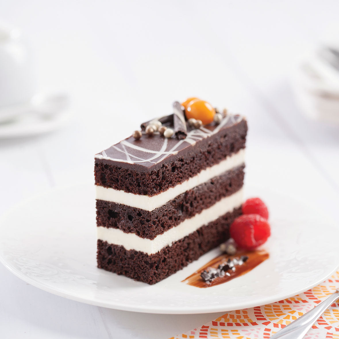 Dreamin' of Chocolate Dark & White Chocolate Layer Cake