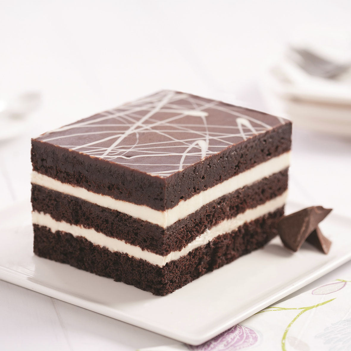 Dreamin' of Chocolate Dark & White Chocolate Layer Cake