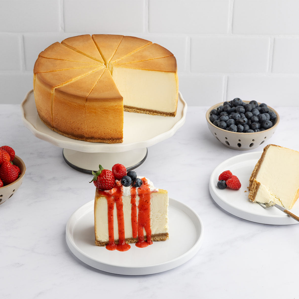 Colossal New York Cheesecake