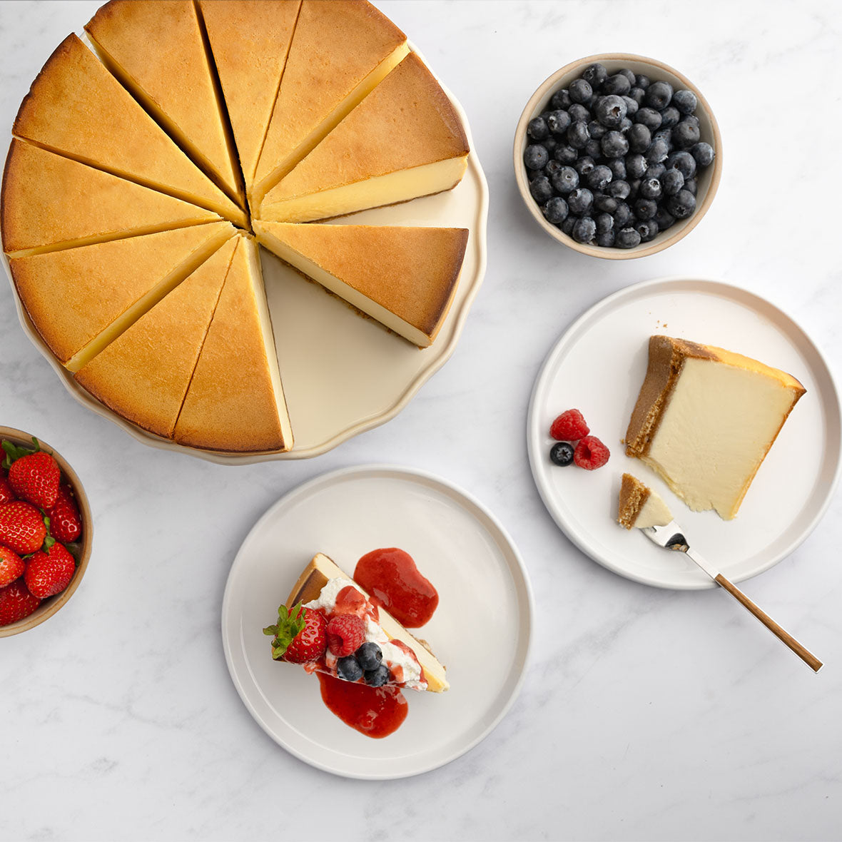 Colossal New York Cheesecake