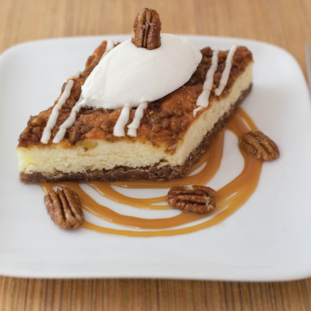Pecan Streusel Cake