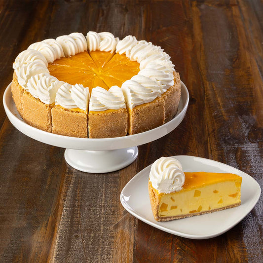 Mango Passion Fruit Cheesecake