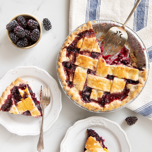 Marionberry Lattice Pie