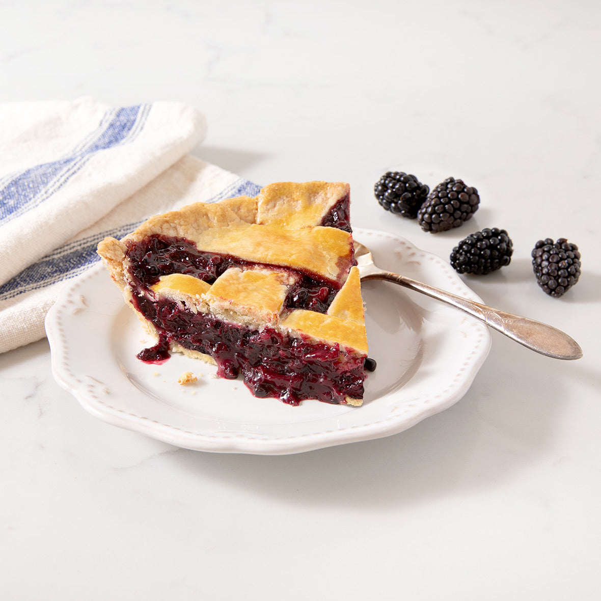 Marionberry Lattice Pie