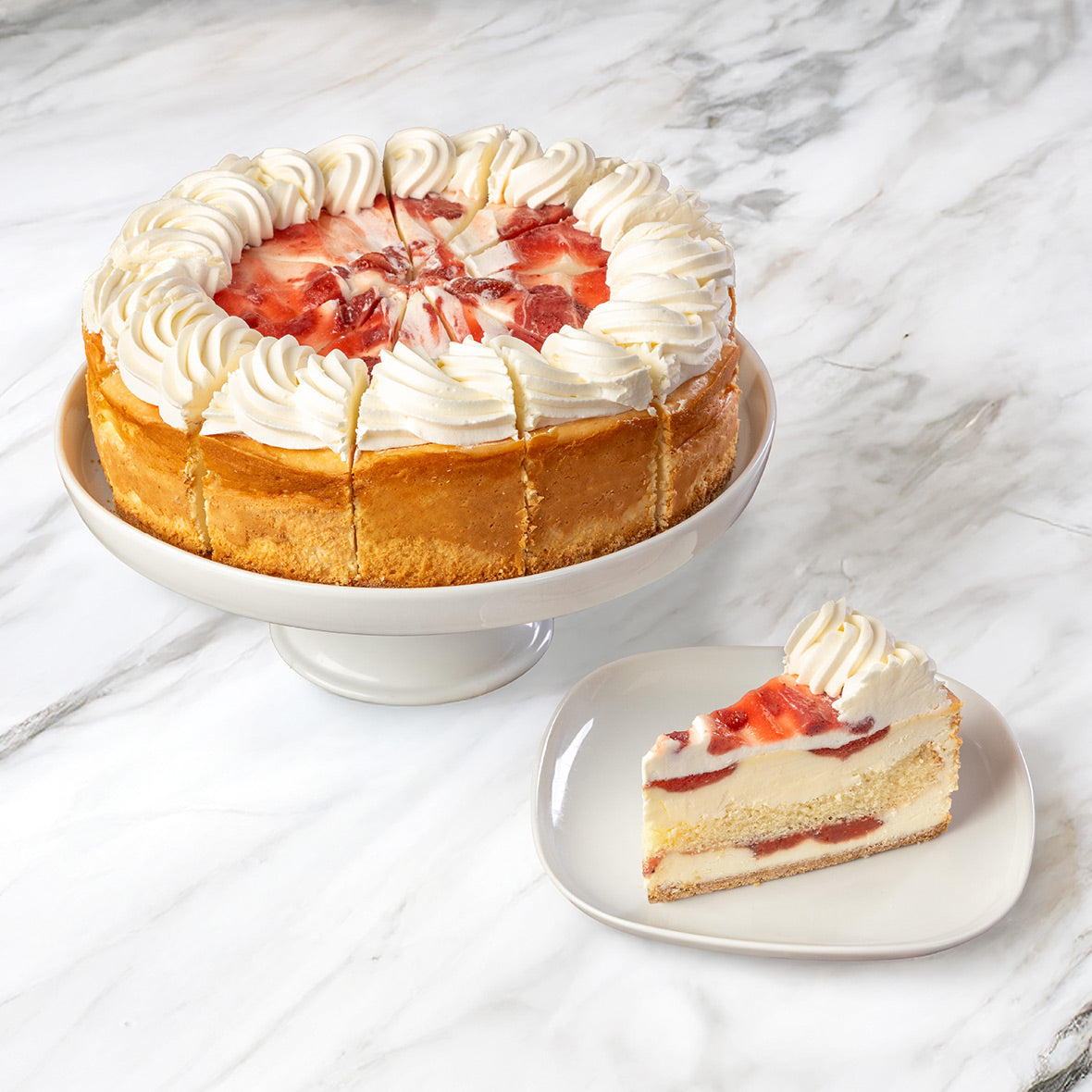 Strawberry Shortcake Cheesecake (NEW)