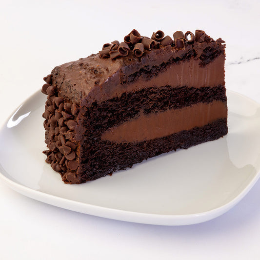 Triple Chocolate Fudge Cake