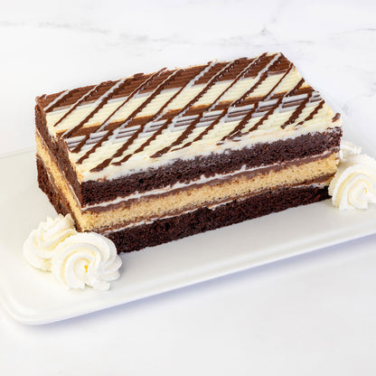 Triple Chocolate Tiger Cake