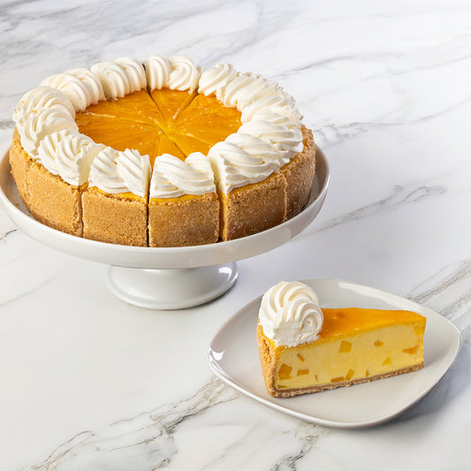 Mango Passion Fruit Cheesecake